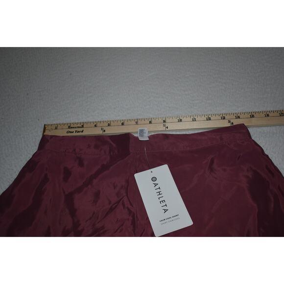 Athleta Casual Shorts Womens Size Medium Calm Cool Short Pinkish Purple NEW - Picture 8 of 12